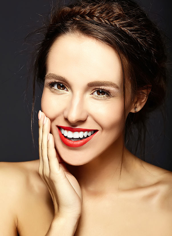 Porcelain veneers transformation